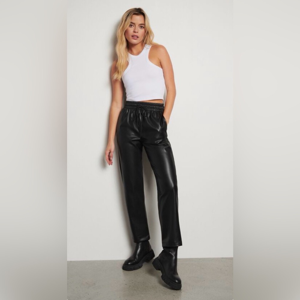 *NWT* DYNAMITE Faux Leather Jogger